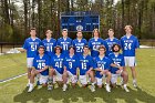 MLAX Team Photo  Wheaton College Men's Lacrosse Team Photo 2022. - Photo by Keith Nordstrom : Wheaton, Lacrosse, LAX, UNE